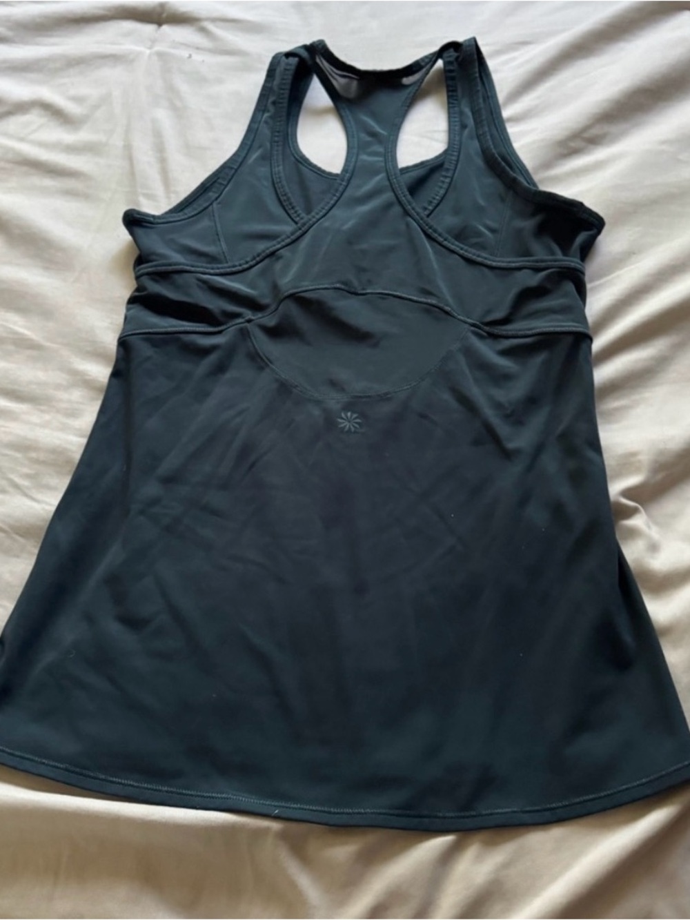 Athleta Dark Gray Racerback Tank Top